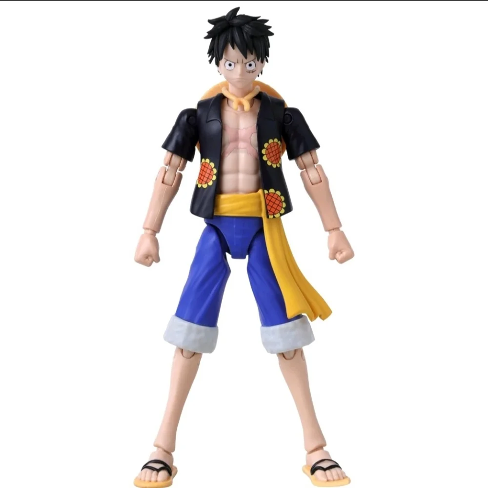 Genuine One Piece Monkey D. Luffy Dressrosa Action Figure‎ Collectible Toy
